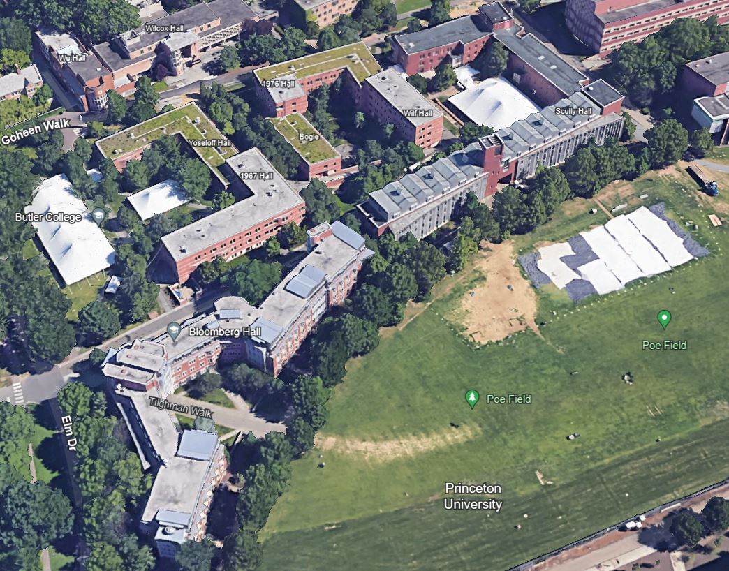 Aerial View of Butler College