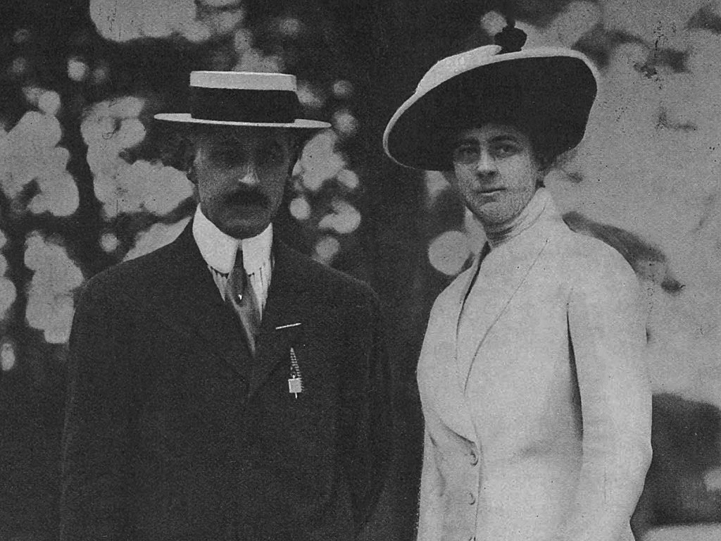 Thomas J. Preson and Frances Folsom Cleveland